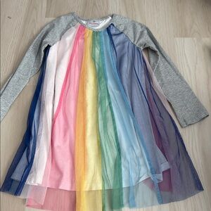 Hanna Andersson Multicolor Rainbow Dress
